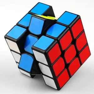Multicolor rubick cube puzzle game of 3x3x3x