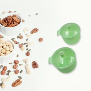 Dry Fruit Plastic Storage Container with Tray Set of 4pc