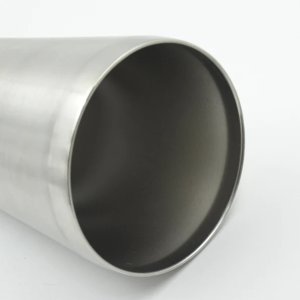 Stainless Steel Drinking Glass with Plain Design