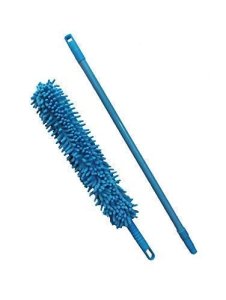 Extendable Rod Flexible Microfiber Feather Duster Brush: Effortless Magic Dust Cleaner.