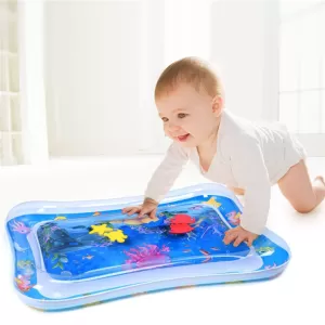 Baby water mat Inflatable baby play mat activity center for Infant baby toys 3 to 15 months