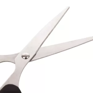 Stainless steel scissors with handle grip 160mm 1pc only