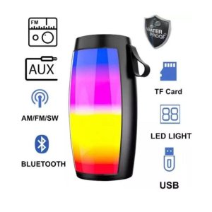 Wireless Bluetooth Speaker with Disco Light for Traveling Party Home & Office Best Media Player