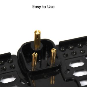 Mobile Charging Wall Holder Stand Multi Purpose Socket Hanger Black