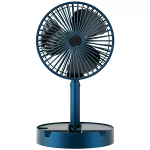 Telescopic electric desktop fan height adjustable foldable and portable for travel Carry