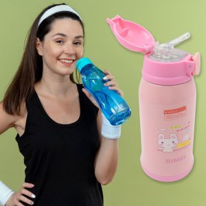 Premium Stainless Steel Insulated Sipper Bottle 500ml