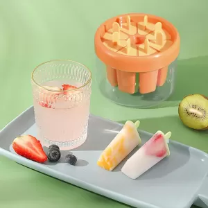 Ice cream candy molds With sticks easy release summer party supplies popsicles candy molds with 8 candy mold maker