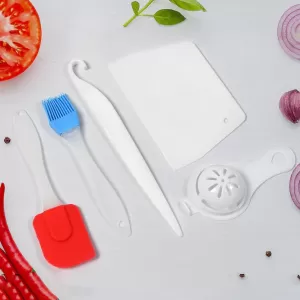 Cake making and decorating tools combo suitable for kitchen home and bakery 5pc Set