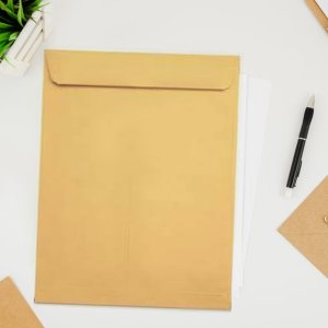 Brown Kraft Envelopes 16x14.5 Inch Self Seal Stationery