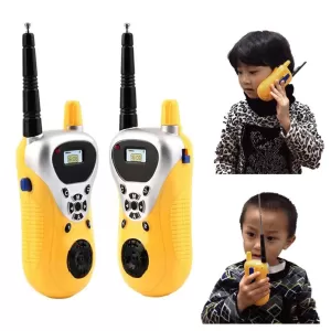 Captivating walkie talkie toys for boys and girls aged 3 to 12 years of 2 pair set upto 80 meter outdoor range