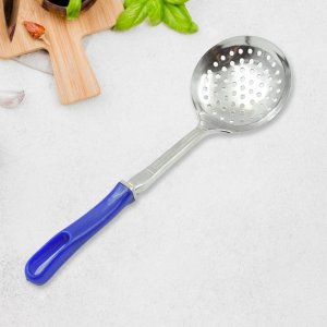 Stainless Steel Colander Spoon Non Slip Polished Thicken