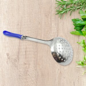 Stainless Steel Colander Spoon Non Slip Polished Thicken