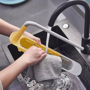 Telescopic Sink Storage Rack Kitchen Dish Organizer
