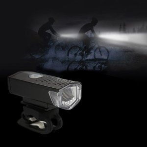 USB Rechargeable LED Bike Lights Set Waterproof Front & Back Lights