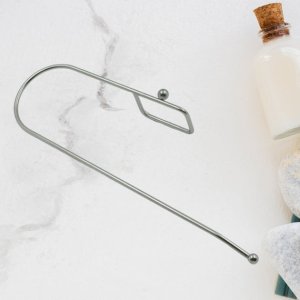 Stainless Steel Self Adhesive Paper Roll Holder Pack of 1