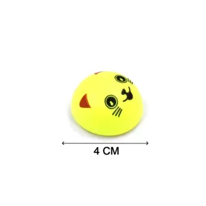 Smiley face pull back smiley toy for kids