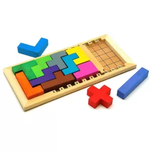 AT50 Wooden Mind Game  Fun Play for Kids and Babies