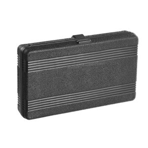 46 Piece Metal 1/4 Socket Set in Black 46PCS