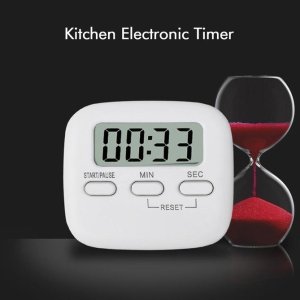 Digital Kitchen Timer with Alarm and Magnetic Stand