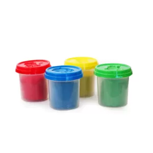 Non Toxic Creative 50 Dough Clay Mould  5 Different Colors Pack of 6 Pcs