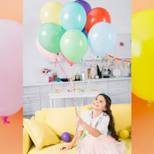 Big Size Balloons for Birthday Anniversary Valentine's Wedding Engagement Party Decoration  Multicolor 3 pcs set