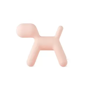 Plastic Cute Animal Puppy Chair Creative Dog Footstool for Bedroom Living Room and Entrance Gift 1 PC