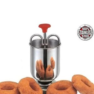 Stainless Steel Medu Vada and Donut Maker for Crispy Vadas