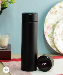 Smart Vacuum Insulated Water Bottle with LED Display