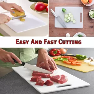 Durable Kitchen Plastic Cutting Chopping Board  Enhance Efficiency