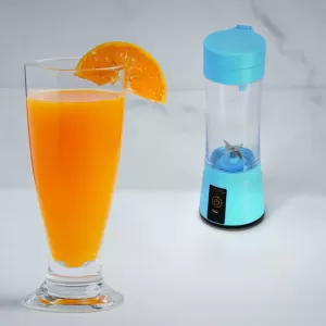 Portable 6 Blade Juicer Cup  USB Rechargeable Fruit Juice Maker