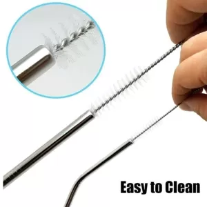 High Quality Stainless Steel Straw Cleaning Brush  23mm Diameter  1pcs