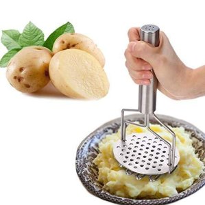 Stainless Steel Hand Masher for Dal Vegetable Potato Baby Food and Pav Bhaji