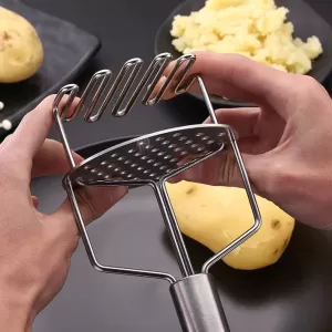 Stainless Steel Hand Masher for Dal Vegetable Potato Baby Food and Pav Bhaji