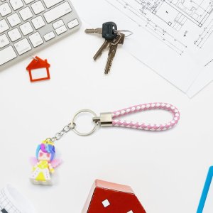 Cute Keychain with Card Gift Unicorn Toy & Charm Keychain for Kids Girls Party Favor