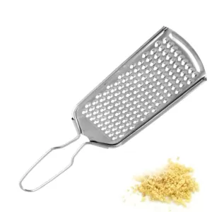 High Quality Stainless Steel Grater  Ideal for Nutmeg Cheese  Citrus Zest  Zester Grater