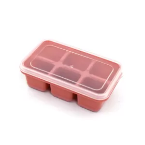 Versatile 6 Cavity Silicone Ice Tray for Household Kitchens