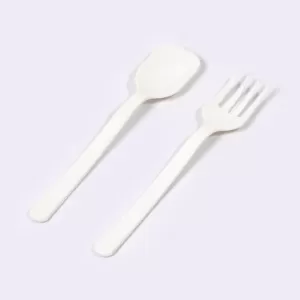 Plastic Forks and  Spoon Cutlery Utensils for Parties  Dinners Catering Services Family Gatherings Pack of 2