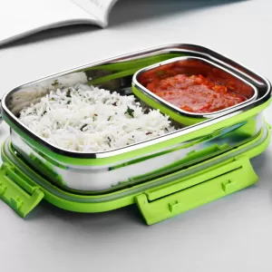 Ganesh Junior Stainless Steel Lunch Pack for Office and  School Use