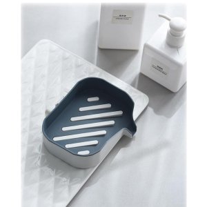 Adhesive Wall Mounted Soap Dish Soap Holder Easy Cleaning