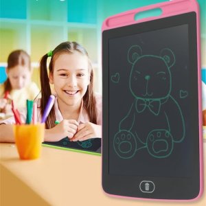 Portable LCD Writing Board for Kids, 8.2 Inch Notepad