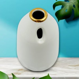 Rustic Ceramic Vase Decorative Flower Arrangement Pot