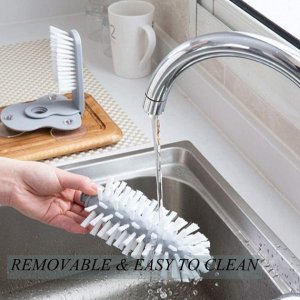 Self Stand Glass Washer Brush for Home