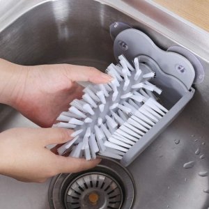 Self Stand Glass Washer Brush for Home