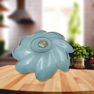 Flower Shape Plastic Dinner Plate