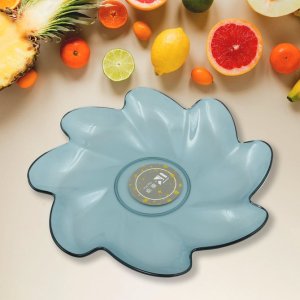 Flower Shape Plastic Dinner Plate