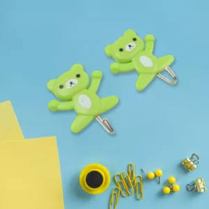 Strong Self Adhesive Wall Hooks for Home Decor  Heavy Duty and  Multi Purpose 2 Pc Set