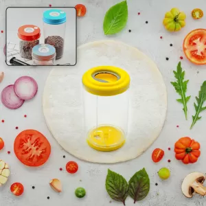 High Quality Salt Bottle and Dispenser for Home Cooking and Picnics  1 Pack