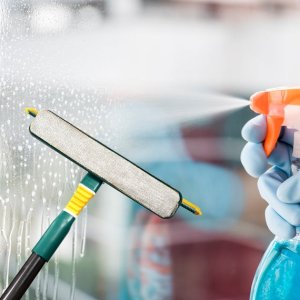 3 in 1 Glass Wiper for Household and Office Cleaning