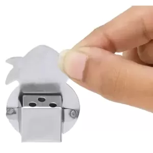 Durable Stainless Steel Agarbatti Stand  Wall Mounted Holder  Pack of 12 Hooks