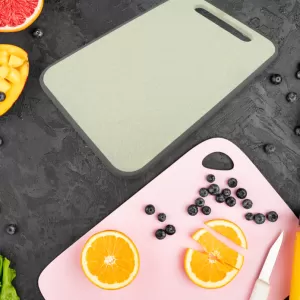 Plastic Small Size Kitchen Chopping Board  Multi Purpose Sticky Cutting Board  34x24cm
